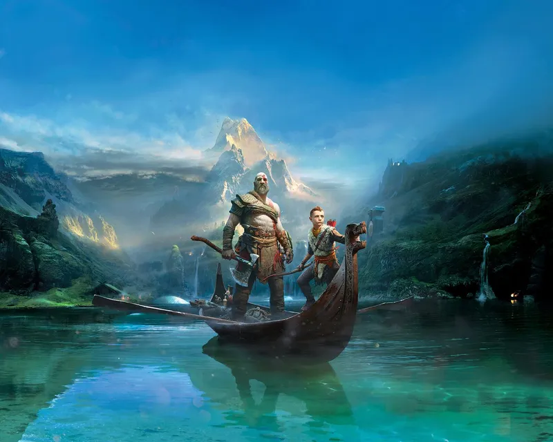 These God of War prints makes the story come to life