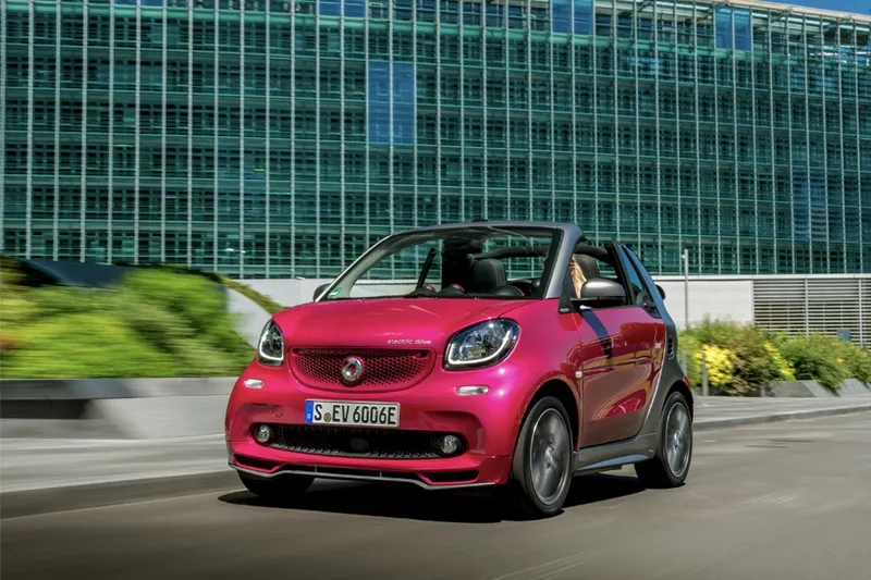 Introducing the quirky Smart Cabrio Electric vehicle! 2