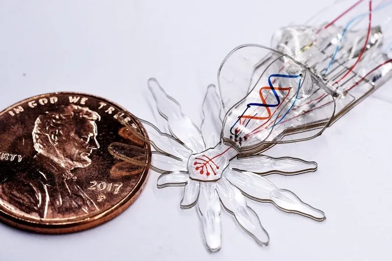 The Peacock Spider inspires a new form of robotics