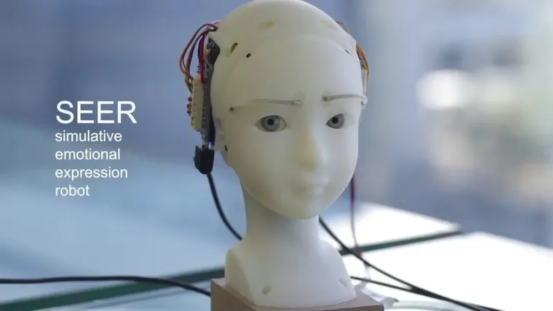 This is one of the most expressive robot we have ever see