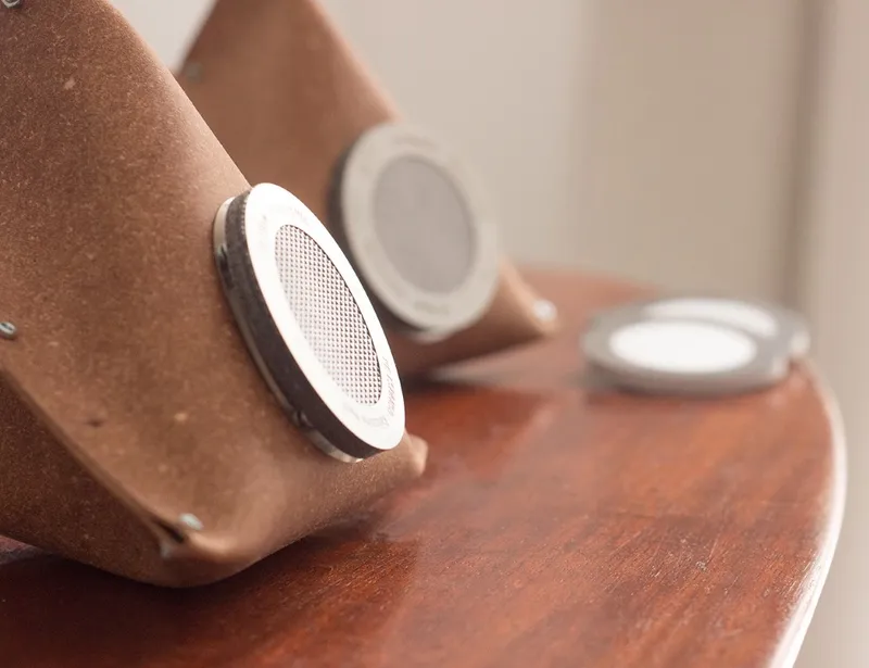 These speakers come in the shape of an envelope