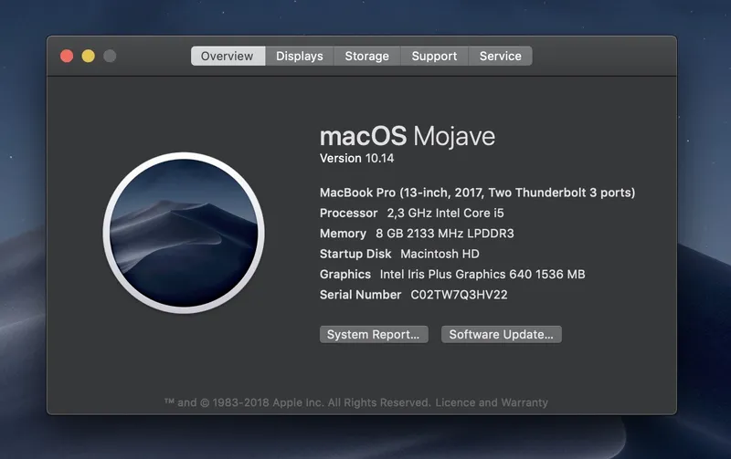 Latest Mac Mojave Software Is Here