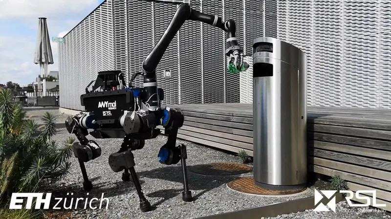 Robot Dog Gets An Extra Arm To Be Humans' Best Friend