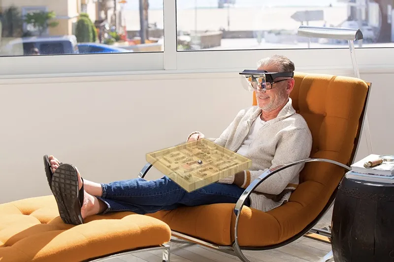 The Mira Prism is an affordable iPhone-powered reality headset. 2