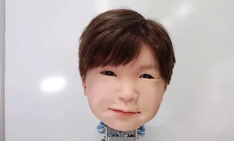 This Robot Head Mimics Human Expressions And Its Creepy