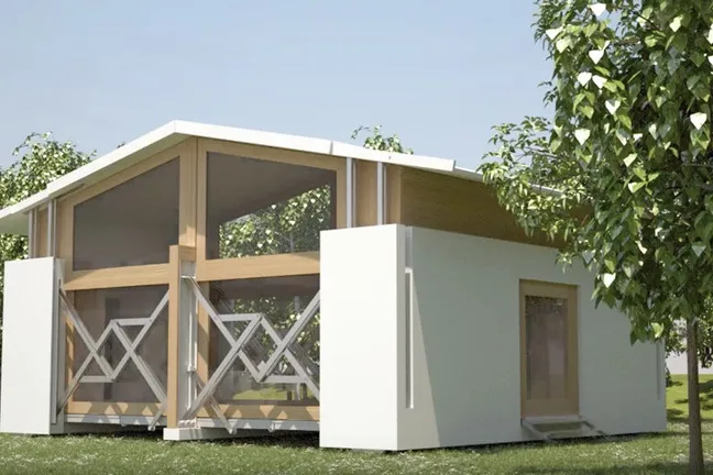Ten Fold's unfolding building prototype is a dream from the future!! 5