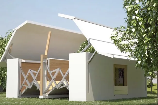 Ten Fold's unfolding building prototype is a dream from the future!! 4