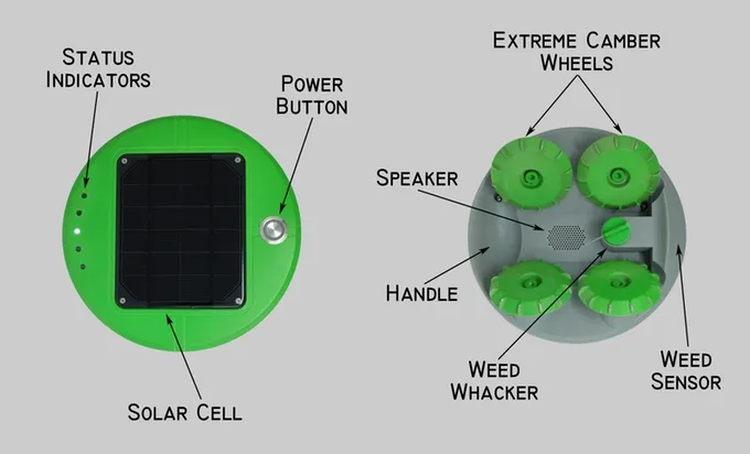 This Robot Will Stop Weeds From Growing In Your Garden