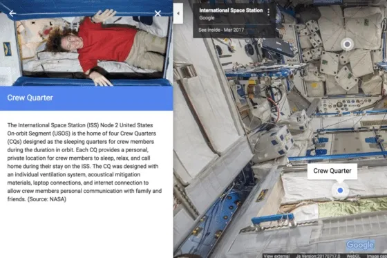 Google Street View is now in Outer Space!! 0