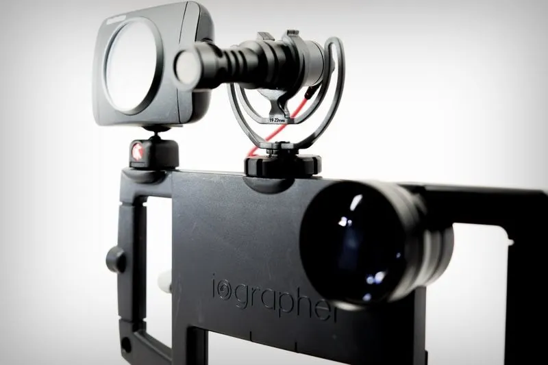 The IOgrapher Smartphone Video Mount is everything you want!! 2