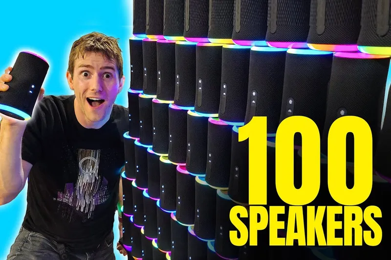 Connecting 100 Bluetooth Speakers To 1 Phone