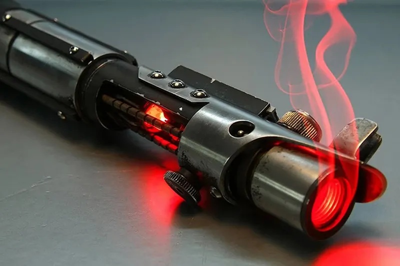 Real Life Lightsaber Test - Will It Cut Through Walls?