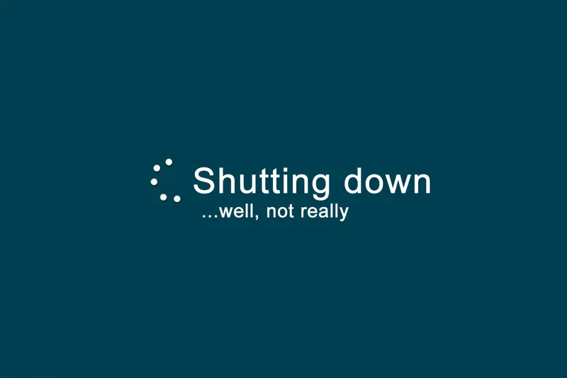 Shut Down - Doesn't Actually Shut Down Your PC And Here's Why