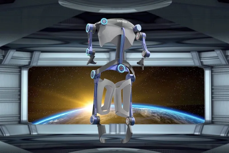 The 'Orpheus' Suit allows astronauts to exercise in space!! 2