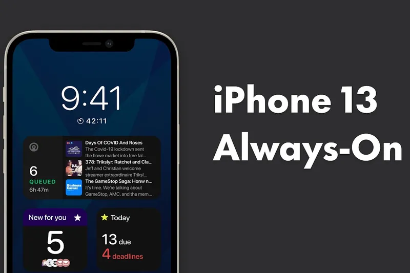 Apple iPhone Gets Always On Display Feature
