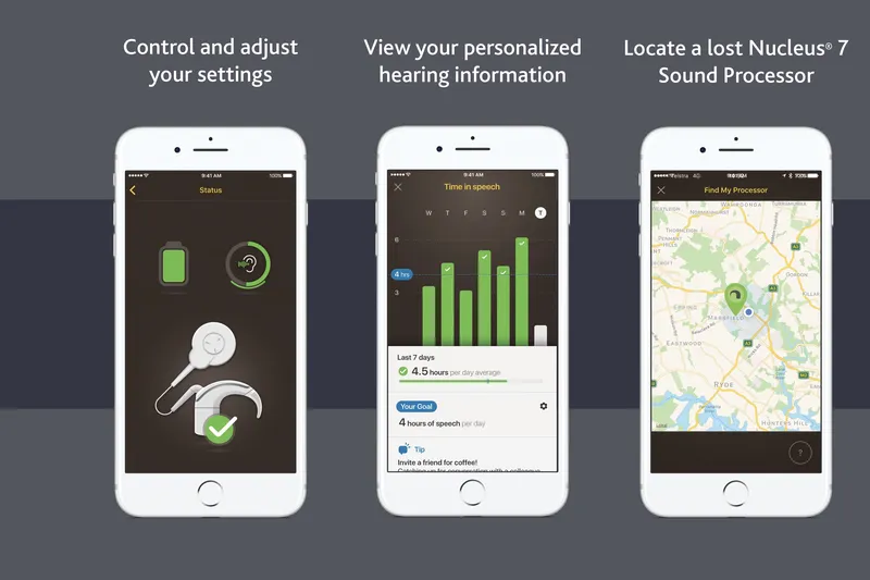 Video: The Nucleus 7 Hearing-Aid is controlled by an iPhone 3