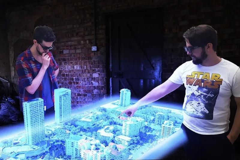 Video: World's first multi-user hologram table, on sale in 2018!! 1