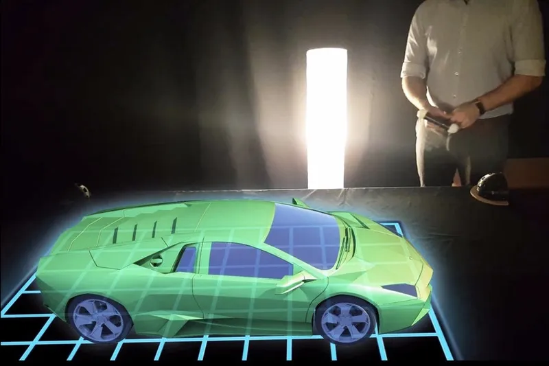 Video: World's first multi-user hologram table, on sale in 2018!! 2