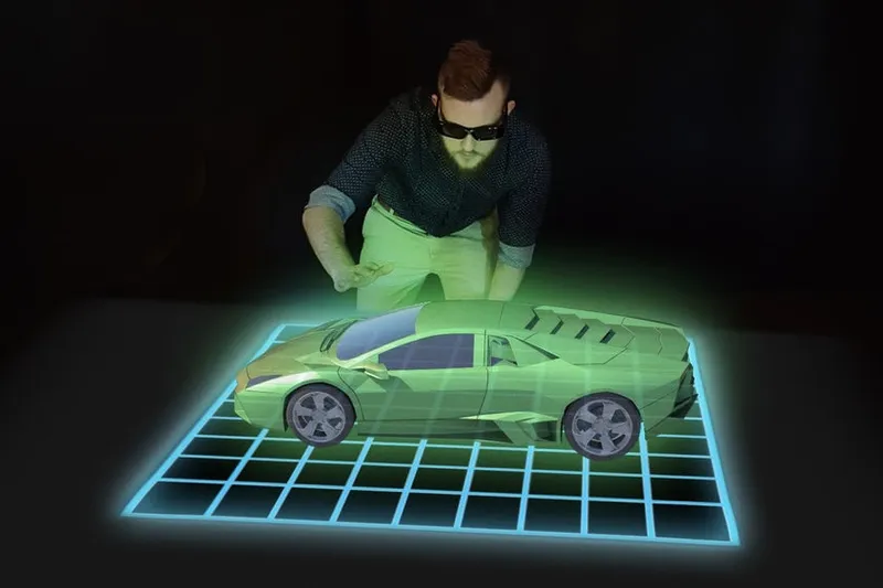 Video: World's first multi-user hologram table, on sale in 2018!! 4