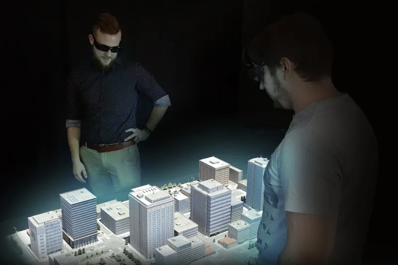 Video: World's first multi-user hologram table, on sale in 2018!! 5