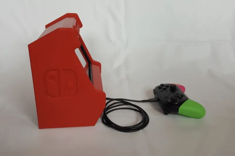 3D Printed Nintendo Switch looks like a mini arcade... 7