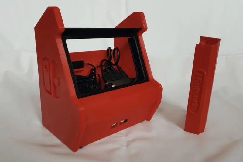 3D Printed Nintendo Switch looks like a mini arcade... 5