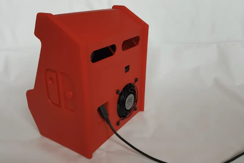 3D Printed Nintendo Switch looks like a mini arcade... 3