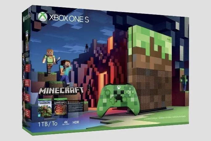 There is a limited-edition Minecraft Xbox One S... 1