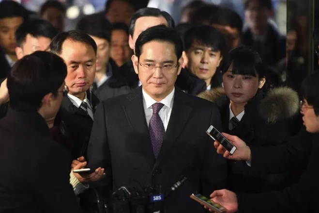 Samsung heir sentenced to five years in prison! 0
