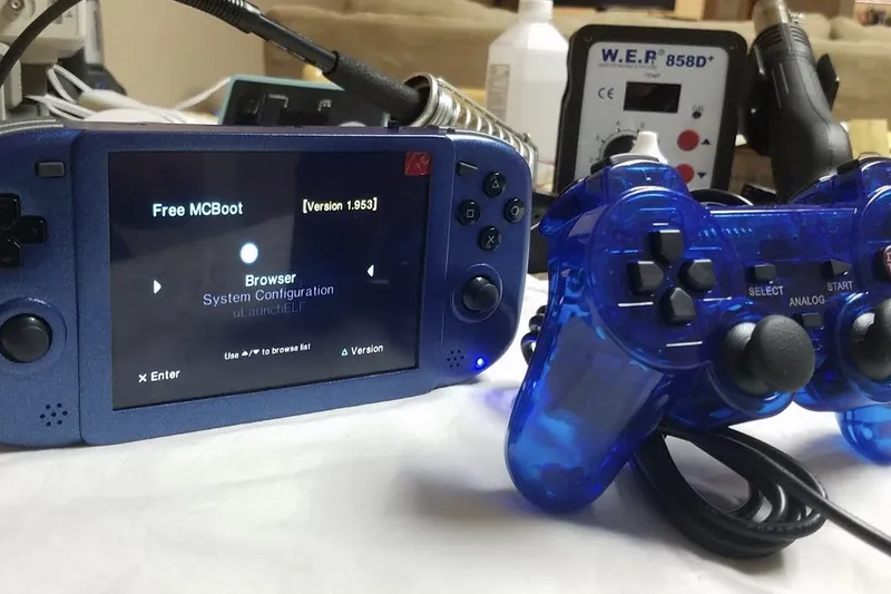 Video: A portable playstation 2 is a one-of-a-kind, literally!